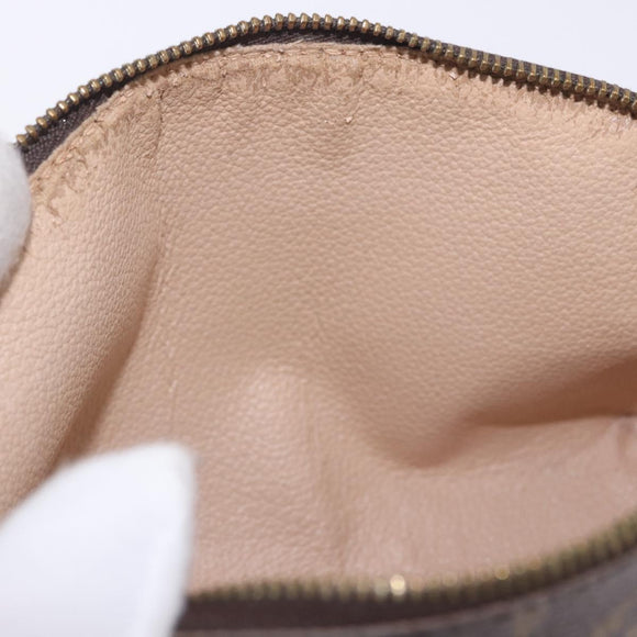 LOUIS VUITTON Monogram Pochette Cosmetic PM Pouch M43998 LV Auth ki6837