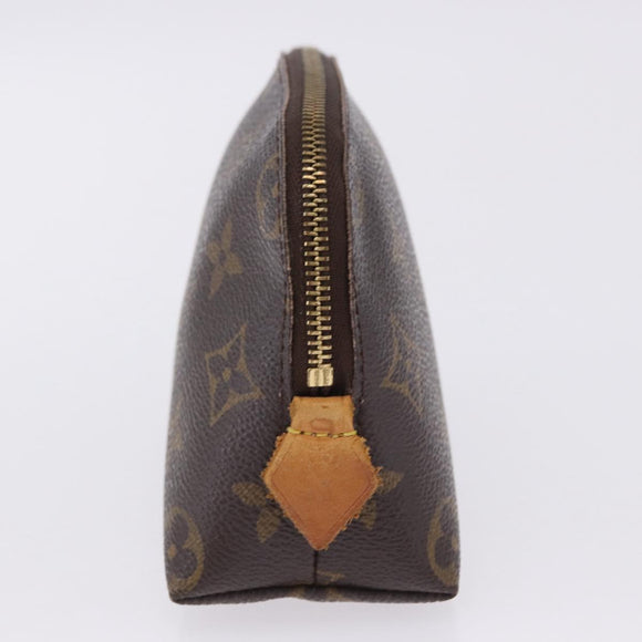 LOUIS VUITTON Monogram Pochette Cosmetic PM Pouch M43998 LV Auth ki6837