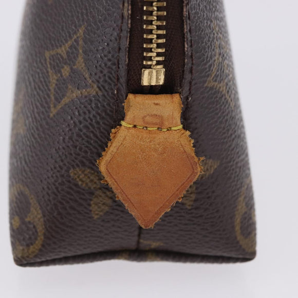 LOUIS VUITTON Monogram Pochette Cosmetic PM Pouch M43998 LV Auth ki6837