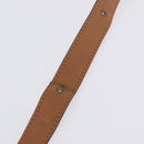 Chloe Eden Shoulder Bag Leather Beige Gold Auth ki6840-10