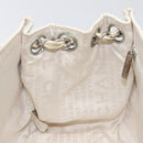 CHANEL Chain Shoulder Bag Leather Beige Silver CC Auth ki6841A-26