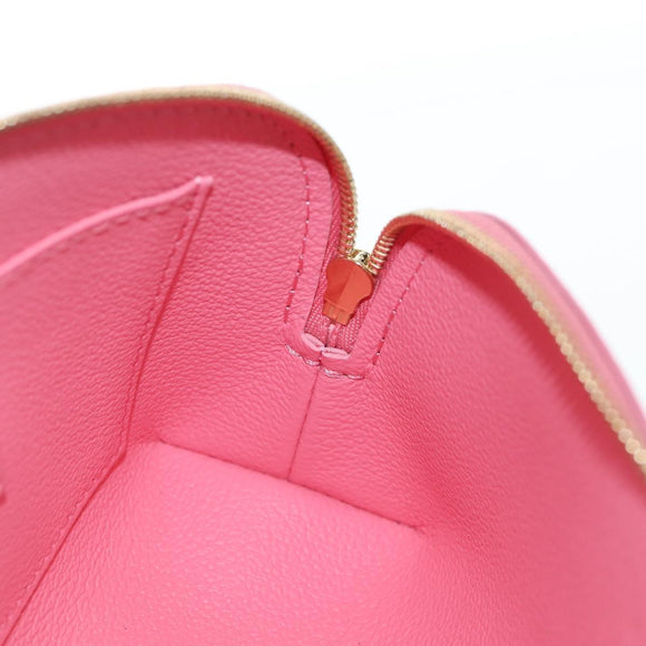 LOUIS VUITTON Epi Pochette Cosmetic PM Pouch Eugenie Pink M15198 LV Auth ki6851M