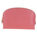 LOUIS VUITTON Epi Pochette Cosmetic PM Pouch Eugenie Pink M15198 LV Auth ki6851M-13