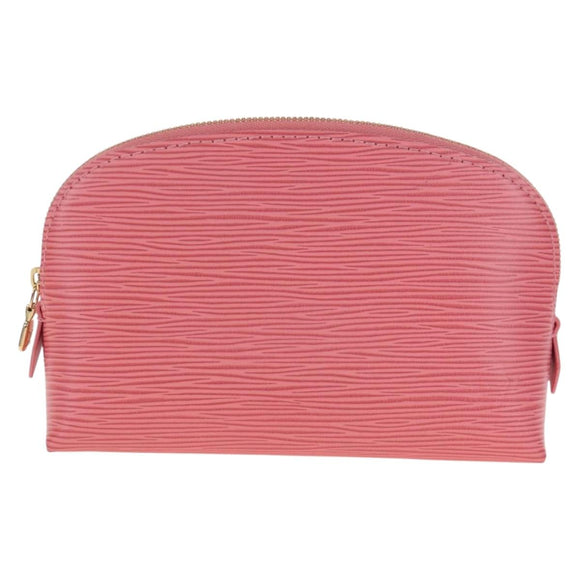 LOUIS VUITTON Epi Pochette Cosmetic PM Pouch Eugenie Pink M15198 LV Auth ki6851M
