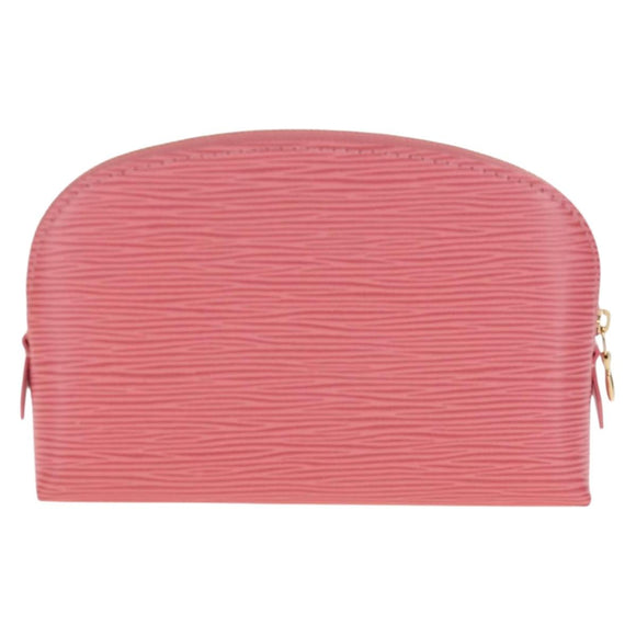 LOUIS VUITTON Epi Pochette Cosmetic PM Pouch Eugenie Pink M15198 LV Auth ki6851M