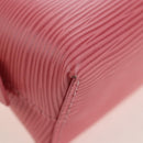 LOUIS VUITTON Epi Pochette Cosmetic PM Pouch Eugenie Pink M15198 LV Auth ki6851M-7