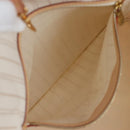 LOUIS VUITTON Damier Azur Neverfull MM Tote Bag N51107 LV Auth ki6852M-24
