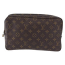 LOUIS VUITTON Monogram Trousse Toilette 28 Clutch Bag M47522 LV Auth ki6860-13