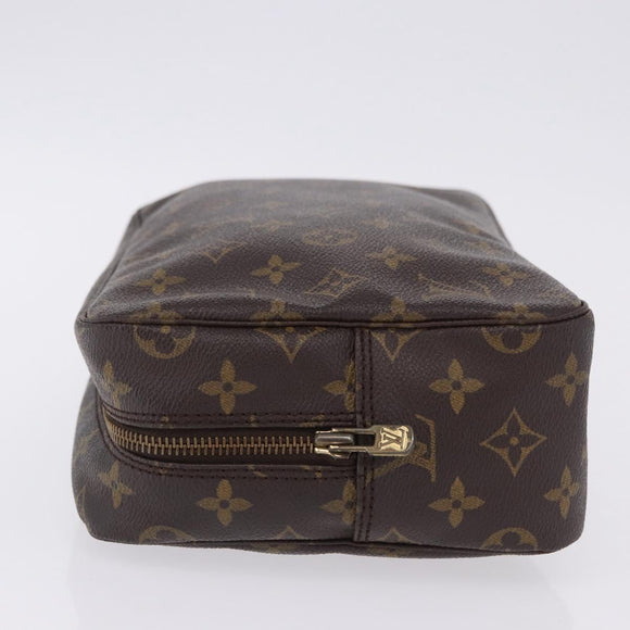 LOUIS VUITTON Monogram Trousse Toilette 28 Clutch Bag M47522 LV Auth ki6860