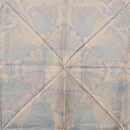 HERMES Carre 90 Scarf Silk Beige Light Blue ""Les chants du Henna"" Auth ki6863M-19