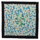 HERMES Carre 90 Scarf Silk Black Blue ""L'ARBRE de SOIE"" Auth ki6867M-15