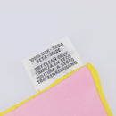 HERMES Carre 90 Scarf Silk Pink Yellow ""La Folle Parade"" Auth ki6876M-27