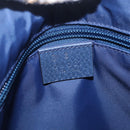 GUCCI GG Shoulder Bag Nylon Navy Silver 510342 Auth ki6877-21