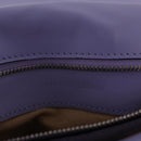 GUCCI GG Marmont Chain Shoulder Bag Leather Purple Silver 443497 Auth ki6880-29