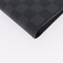 LOUIS VUITTON Damier Graphite Portefeuille Multripru Wallet N63258 Auth ki6882V-15