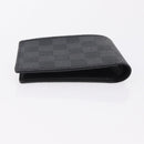 LOUIS VUITTON Damier Graphite Portefeuille Multripru Wallet N63258 Auth ki6882V-6