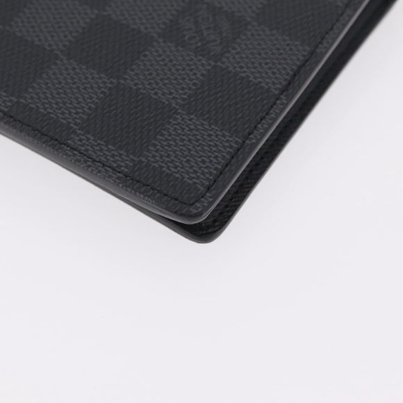 LOUIS VUITTON Damier Graphite Portefeuille Multripru Wallet N63258 Auth ki6882V