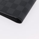 LOUIS VUITTON Damier Graphite Portefeuille Multripru Wallet N63258 Auth ki6882V-14