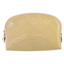 LOUIS VUITTON Monogram Vernis Cosmetic Pouch Pink LV Auth ki6883V-13