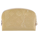 LOUIS VUITTON Monogram Vernis Cosmetic Pouch Pink LV Auth ki6883V-2
