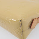 LOUIS VUITTON Monogram Vernis Cosmetic Pouch Pink LV Auth ki6883V-7