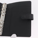 LOUIS VUITTON Epi Agenda MM Day Planner Cover Black R20042 LV Auth ki6894-21