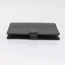 LOUIS VUITTON Epi Agenda MM Day Planner Cover Black R20042 LV Auth ki6894-3