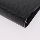 LOUIS VUITTON Epi Agenda MM Day Planner Cover Black R20042 LV Auth ki6894-7