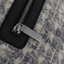 CHANEL Camellia Chain Shoulder Bag Tweed Gray Silver CC Auth ki6898M-25