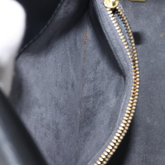 LOUIS VUITTON Epi Bushi Shoulder Bag Black M52202 LV Auth ki6902V