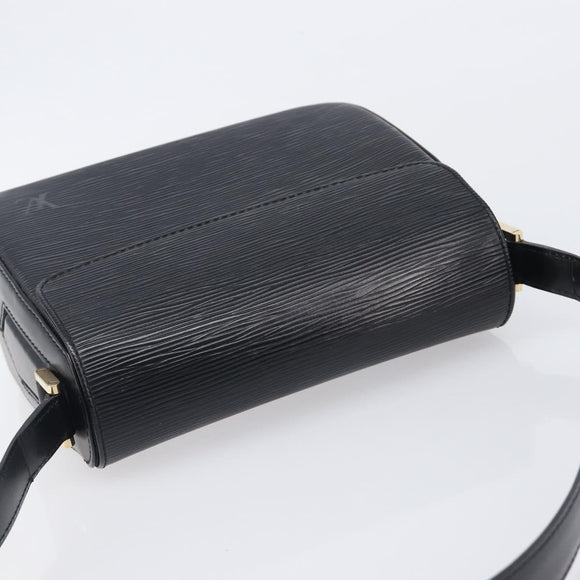 LOUIS VUITTON Epi Bushi Shoulder Bag Black M52202 LV Auth ki6902V