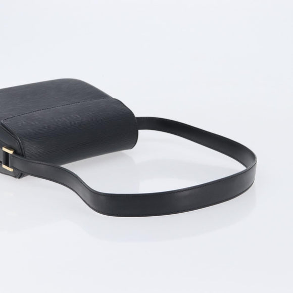 LOUIS VUITTON Epi Bushi Shoulder Bag Black M52202 LV Auth ki6902V