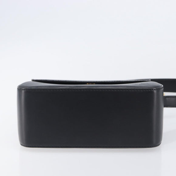 LOUIS VUITTON Epi Bushi Shoulder Bag Black M52202 LV Auth ki6902V