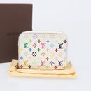 LOUIS VUITTON Monogram Multicolor Zippy Coin Purse White M93741 LV Auth ki6904M-12