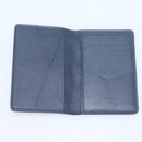 LOUIS VUITTON Damier Infini Organizer Dupoch Card Case Navy N60330 Auth ki6905M-8