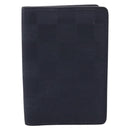 LOUIS VUITTON Damier Infini Organizer Dupoch Card Case Navy N60330 Auth ki6905M-13