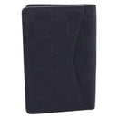 LOUIS VUITTON Damier Infini Organizer Dupoch Card Case Navy N60330 Auth ki6905M-2