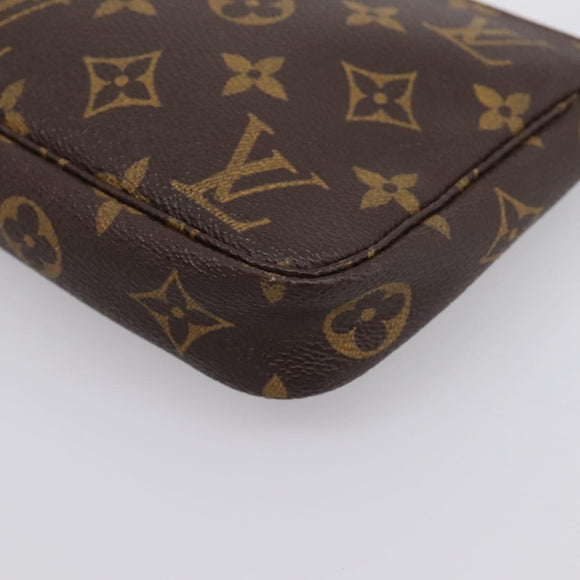 LOUIS VUITTON Monogram Pochette Accessoires Pouch M51980 LV Auth ki6907
