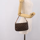 LOUIS VUITTON Monogram Pochette Accessoires Pouch M51980 LV Auth ki6907-21