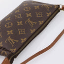 LOUIS VUITTON Monogram Pochette Accessoires Pouch M51980 LV Auth ki6907-6