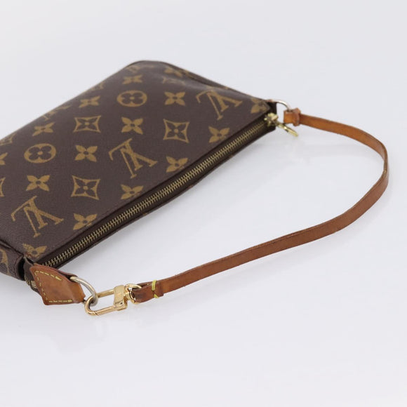 LOUIS VUITTON Monogram Pochette Accessoires Pouch M51980 LV Auth ki6907