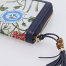 GUCCI Japan's 50th Anniversary Flower Pattern Wallet Canvas 356708 Auth ki6912M-10