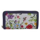 GUCCI Japan's 50th Anniversary Flower Pattern Wallet Canvas 356708 Auth ki6912M-2