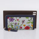 GUCCI Japan's 50th Anniversary Flower Pattern Wallet Canvas 356708 Auth ki6912M-23