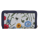 GUCCI Japan's 50th Anniversary Flower Pattern Wallet Canvas 356708 Auth ki6912M-3