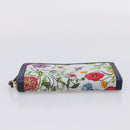 GUCCI Japan's 50th Anniversary Flower Pattern Wallet Canvas 356708 Auth ki6912M-7