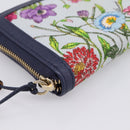 GUCCI Japan's 50th Anniversary Flower Pattern Wallet Canvas 356708 Auth ki6912M-9