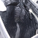 PRADA Shoulder Bag Nylon Black Silver Auth ki6913A-20
