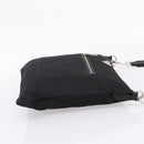 PRADA Shoulder Bag Nylon Black Silver Auth ki6913A-5