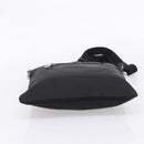 PRADA Shoulder Bag Nylon Black Silver Auth ki6913A-9